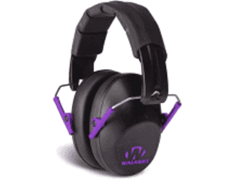 PRO-LOW PROFILE FOLDING MUFF - BLACK/PURPLE