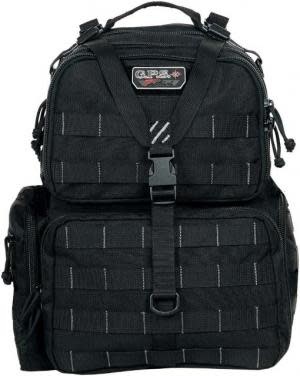 GPS Tactical Tactical Range Backpack, Black