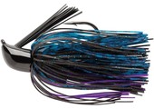 Terminator 1/4oz Pro's Jig - Black  Blue Purple