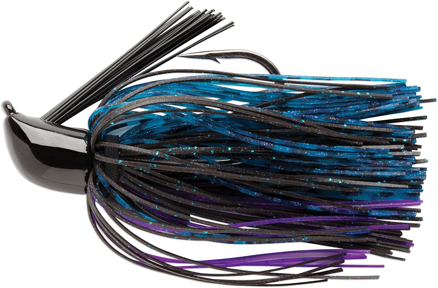 Terminator 1/4oz Pro's Jig - Black  Blue Purple