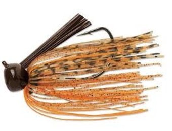 Terminator Football Jig 1/2oz - Pumpkin Orange