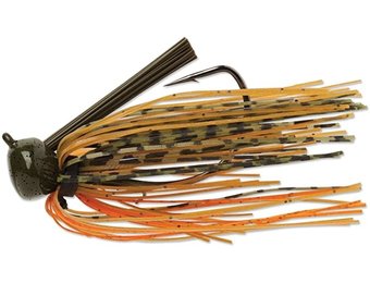 Terminator Football Jig 1/2oz - Green Pumpkin Orange