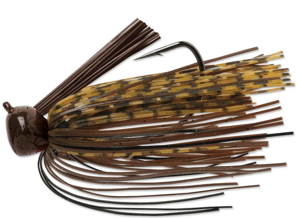 Terminator Football Jig 3/4oz - Pumpkin Brown Black