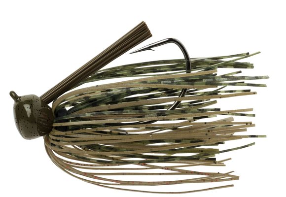 Terminator Football Jig 1/2oz - Green Pumpkin