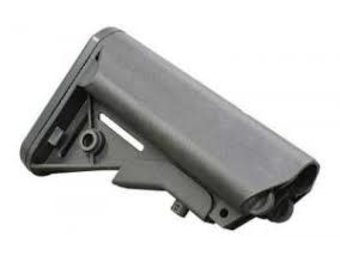 B5 Systems Enhanced SOPMOD Stock Black for AR-15, M4 with Mil-Spec Receiver Extension (Tube Not Included)