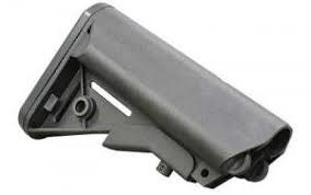 B5 Systems Enhanced SOPMOD Stock Black for AR-15, M4 with Mil-Spec Receiver Extension (Tube Not Included)