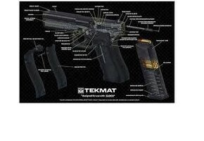 TekMat Glock Gen 4 Cut Away Gun Cleaning Mat Neoprene