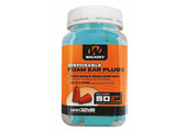 Walkers GWPFP-50PKTL Foam Ear Plugs 33 dB Teal 50 Pair