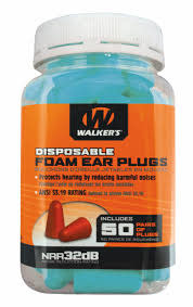 Walkers GWPFP-50PKTL Foam Ear Plugs 33 dB Teal 50 Pair