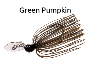 Chatterbait Evergreen Jackhammer Stealt Blade