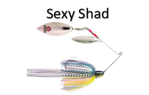 Strike King KVD Finesse Spinnerbait Colorado/Willow