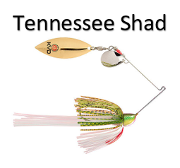 Strike King KVD Finesse Spinnerbait Colorado/Willow