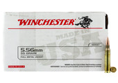 Winchester 55gr. FMJ 150 Round Value Pack Brass 5.56 USA556L1