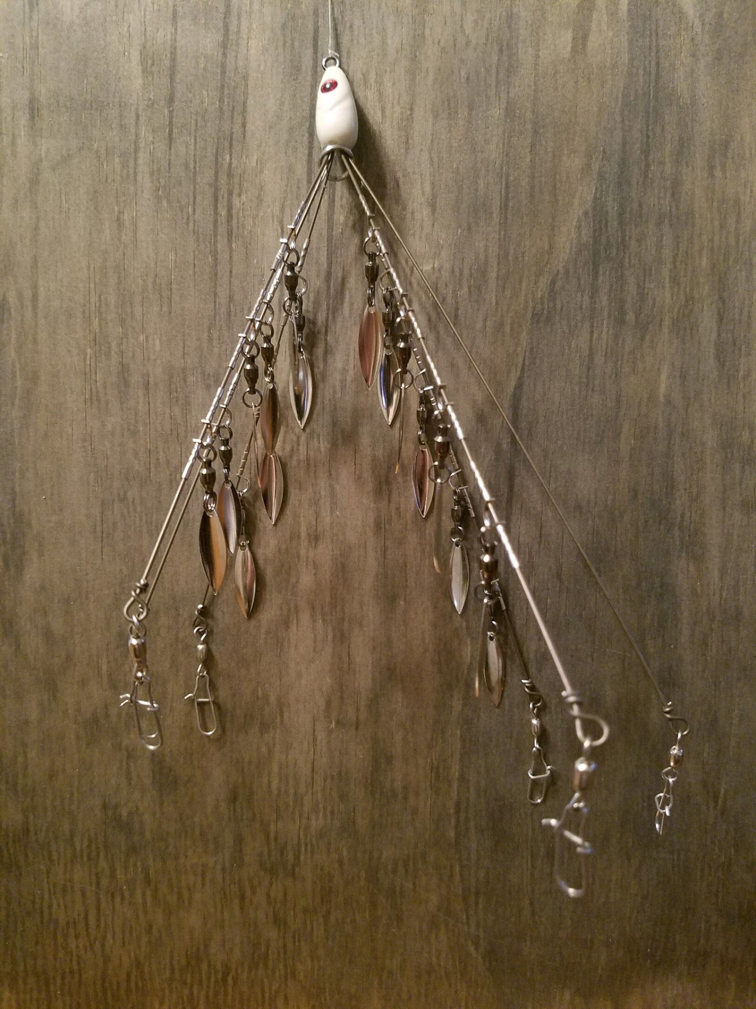 Driftwood Custom Baits 6 Wire 16 Blade Tennessee Special