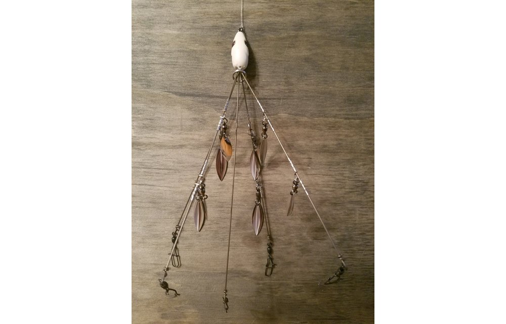 Driftwood Custom Baits 5 wire 4 #3 Blades