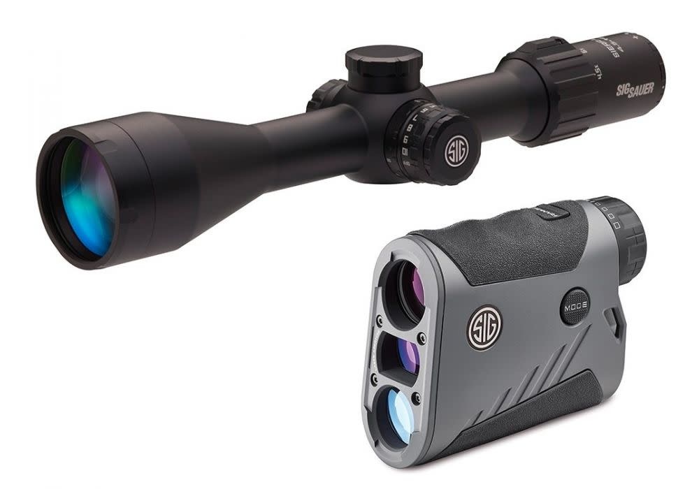 Sig Buckmaster 3-12x44mm scope & Kilo 1500 Rangefinder combo