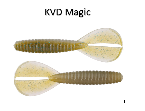 Strike King Rage Twin Tail Menace Grub 8pk