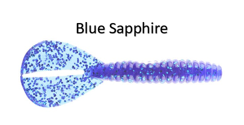 Strike King Rage Twin Tail Menace Grub 8pk