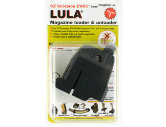 Maglula LU17B Loader and Unloader CZ Scorpion Evo 3 S1 9mm Luger Black