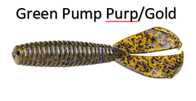 Strike King Rage Twin Tail Baby Menace Grub 9pk