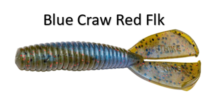 Strike King Rage Twin Tail Baby Menace Grub 9pk