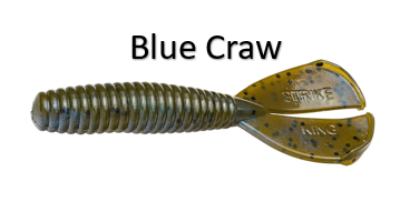 Strike King Rage Twin Tail Baby Menace Grub 9pk