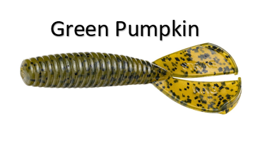 Strike King Rage Twin Tail Baby Menace Grub 9pk