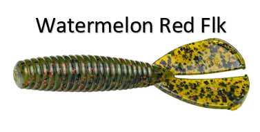 Strike King Rage Twin Tail Baby Menace Grub 9pk