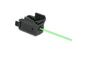 LaserMax Spartan Fully Adjustable Rail Mounted 5mW Green Laser Sight, for Compact or Full size Handguns w/ Rails, SPS-G SPSG