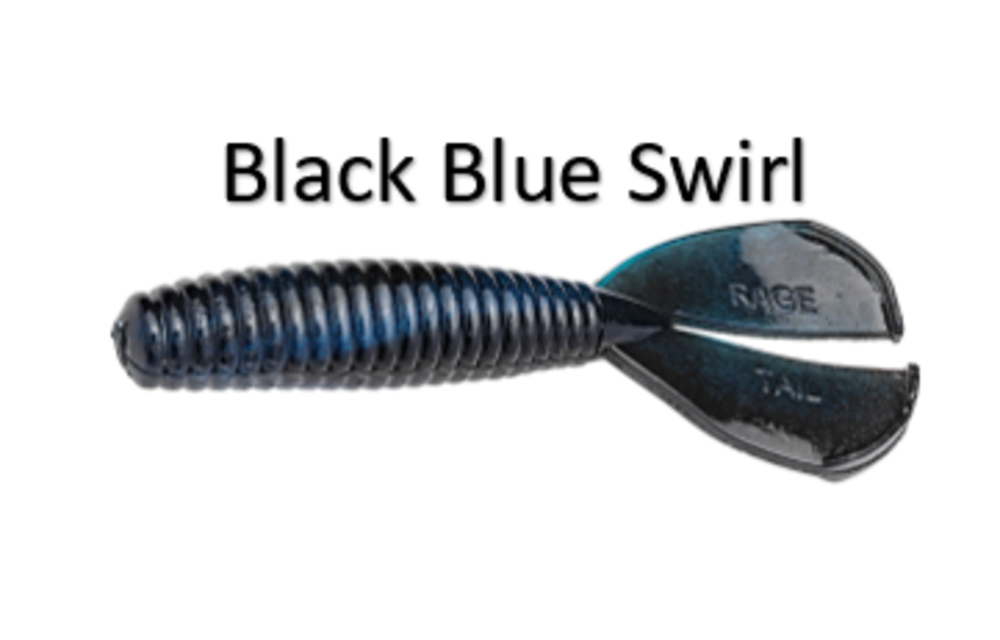 Strike King Rage Twin Tail Baby Menace Grub 9pk