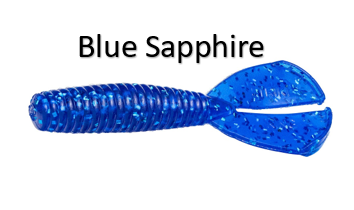 Strike King Rage Twin Tail Baby Menace Grub 9pk