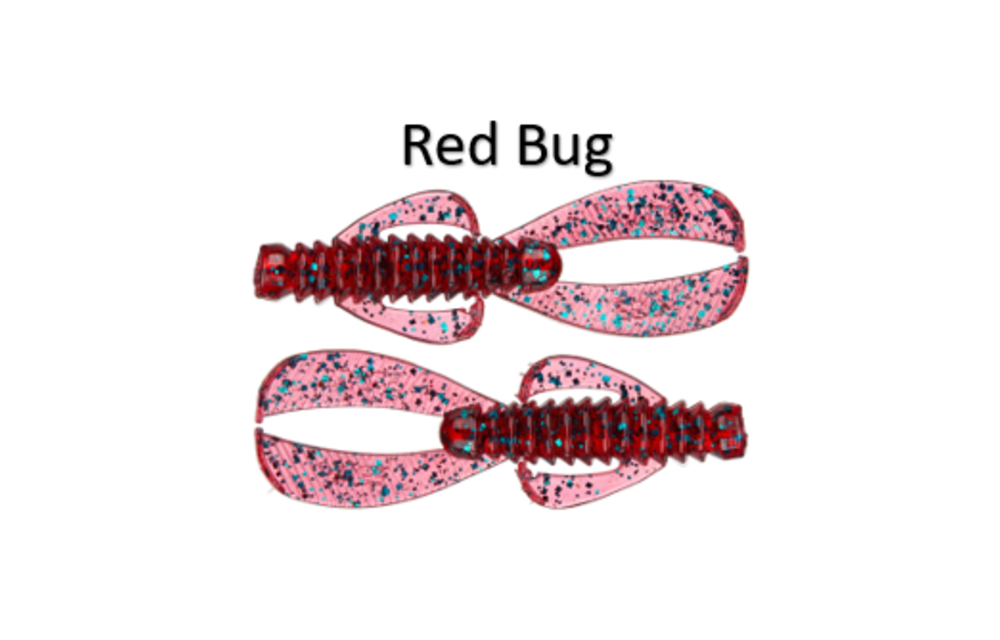 Strike King Rage Ned Bug 9pk