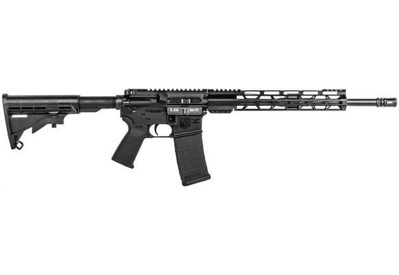 Diamondback DB15SSB DB15 223 Rem,5.56x45mm NATO 16" 30+1 Black Hard Coat Anodized 6 Position Stock Black Magpul MOE Grip
