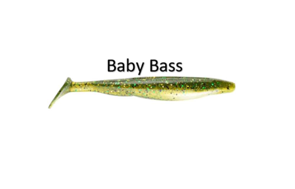 KVD Perfect Plastic Swim'n Caffeine Shad 4"