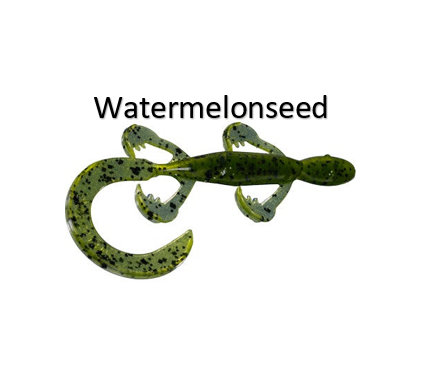 Strike King Rage Tail Lizard 6" 7pk