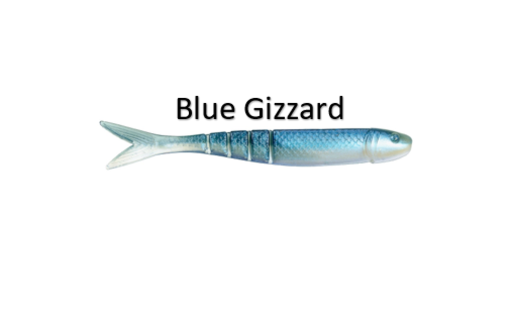 Strike King KVD Perfect Plastic Blade Minnow 8pk