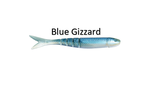 Strike King KVD Perfect Plastic Blade Minnow 8pk