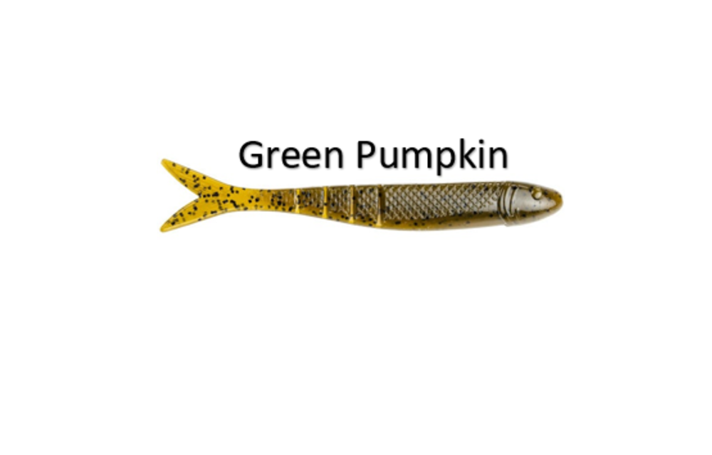 Strike King KVD Perfect Plastic Blade Minnow 8pk