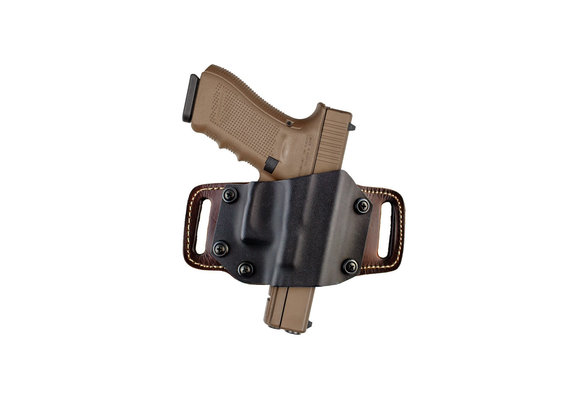 TX 1836 Mini Partner-Kydex/Leather for Most Glocks 9mm/40 mm Blk RH