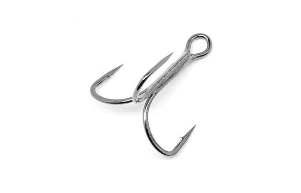 Gamakatsu Round Bend Treble Black