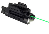 Spartan Laser/Light Rail Mount Green Laser 120 Lumens/5mW 520 nm Wavelength