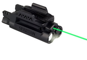 Spartan Laser/Light Rail Mount Green Laser 120 Lumens/5mW 520 nm Wavelength