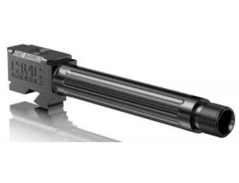 CMC Glock 17 Fluted Barrel Threaded DLC BLACK HxBN