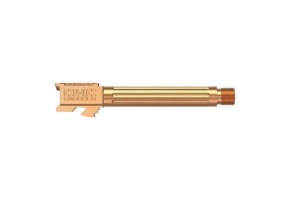 CMC Glock 17 Fluted Barrel Threaded DLC Bronze HxBN