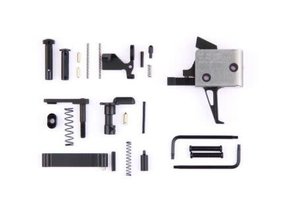 CMC AR15/AR10 Lower Receiver Kit - with  Single Stage Trigger, Flat, 3 - 3½ lb