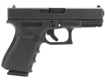 Glock PI1950203 G19 Gen 3 Compact 9mm Luger 4.10" 15+1 Black Steel Slide Black Polymer Grip