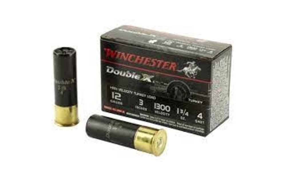 Winchester Double X Turkey Load 12 ga 3" MAX 1 3/4 oz #4 ...