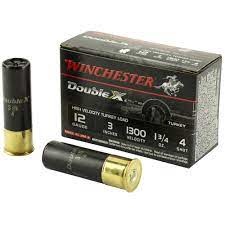 Winchester Double X Turkey Load 12 ga 3" MAX 1 3/4 oz #4 ...