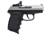 SCCY Industries CPX2TTRDDE CPX-2 RD 9mm Luger 3.10" 10+1 Stainless Steel Slide Black Polymer Grip NMS CTS-1500 Red Dot