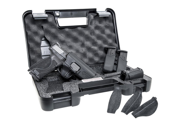 Smith & Wesson 11766 M&P M2.0 Carry & Range Kit 40 S&W 4.25" 15+1 Black Black Armornite Stainless Steel Slide Black Interchangeable Backstrap Grip